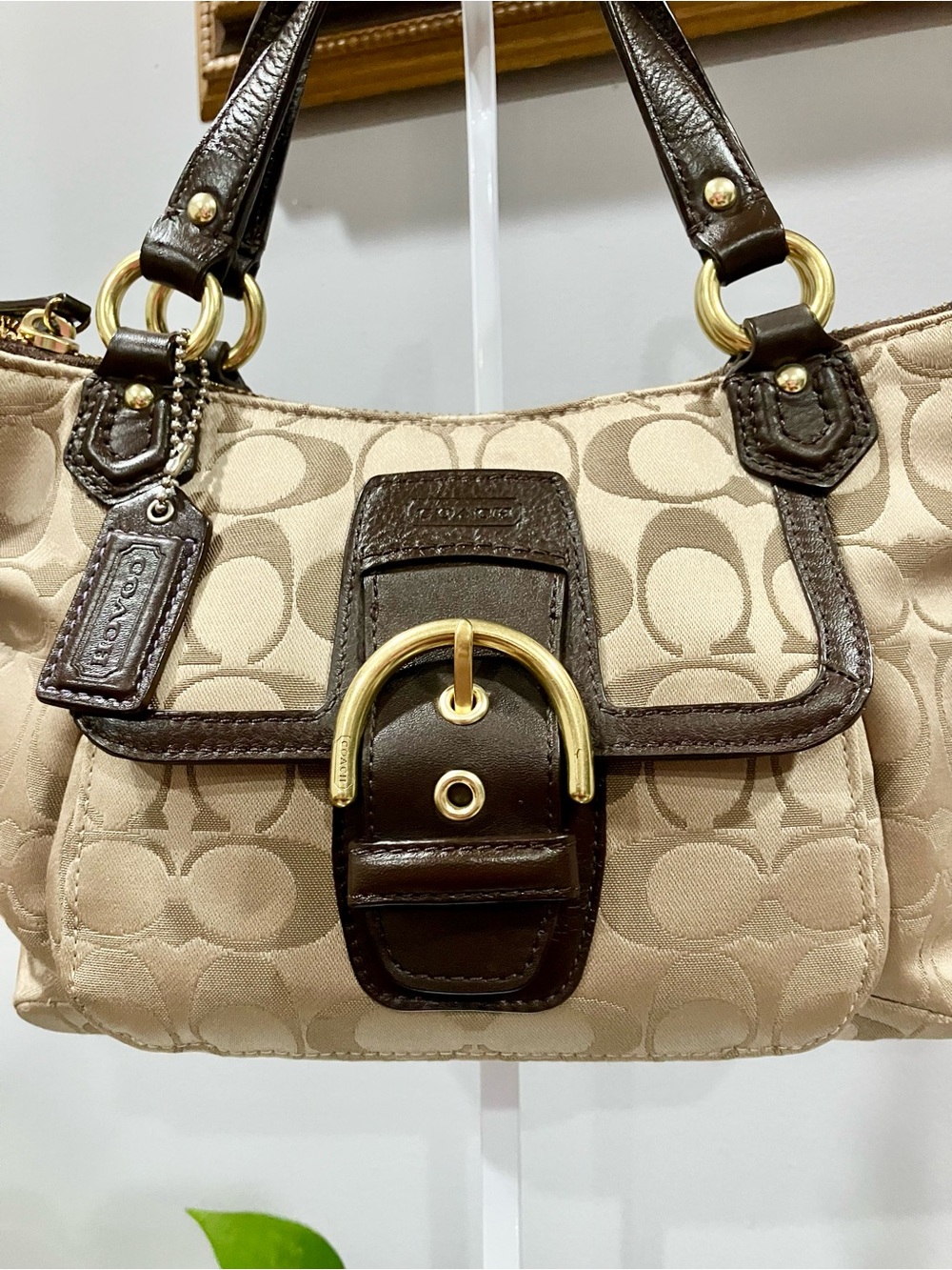 Coach Signature Mini Soho Campbell bag